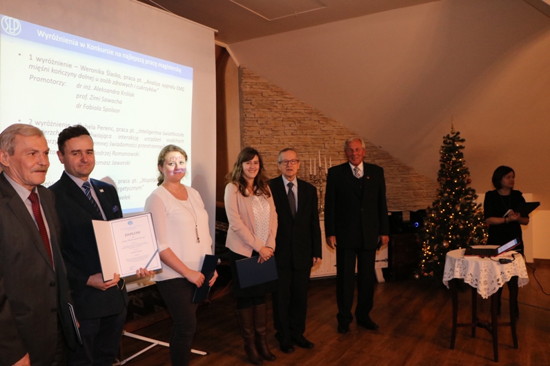 1st honorable mention in the competition in the Competition for the best engineering diploma thesis organized by the Łódź Branch of SEP in the 2016/2017 academic year.